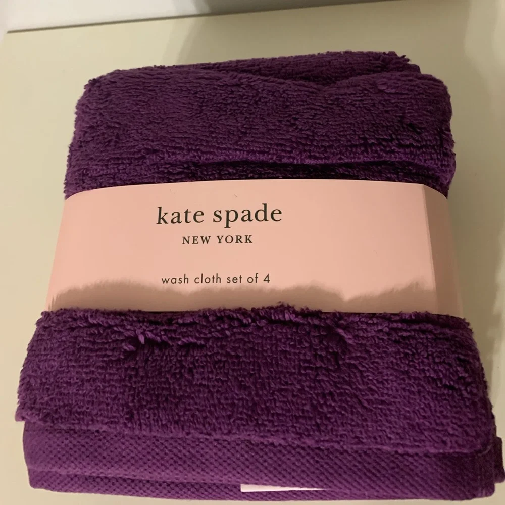 Kate Spade wash cloths, NWT